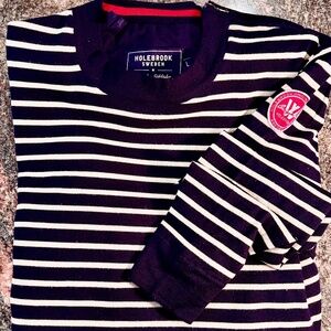 WINTER SALE!!! Holebrook Windproof Breton Style Jumper mens M